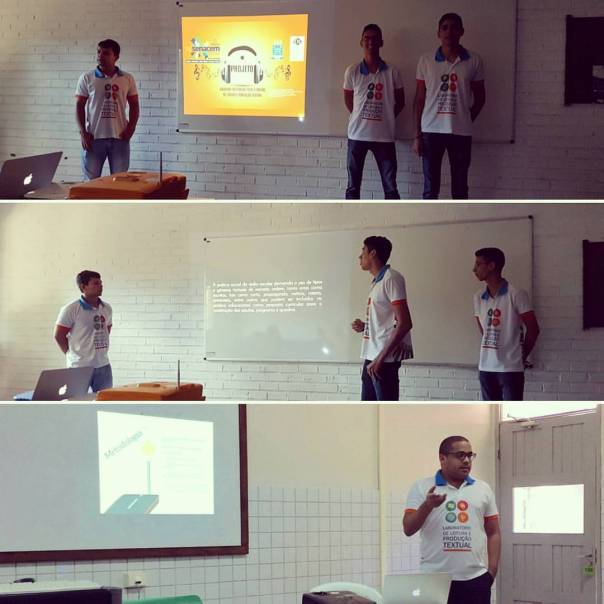 Apresentação dos trabalhos sobre os Projetos Radiotec e Polêmicas em Debate.