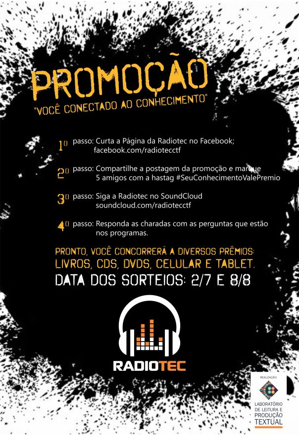 Cartaz Radiotec Promoção - Versão Final